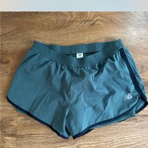 New Balance Sage Green Athletic Shorts